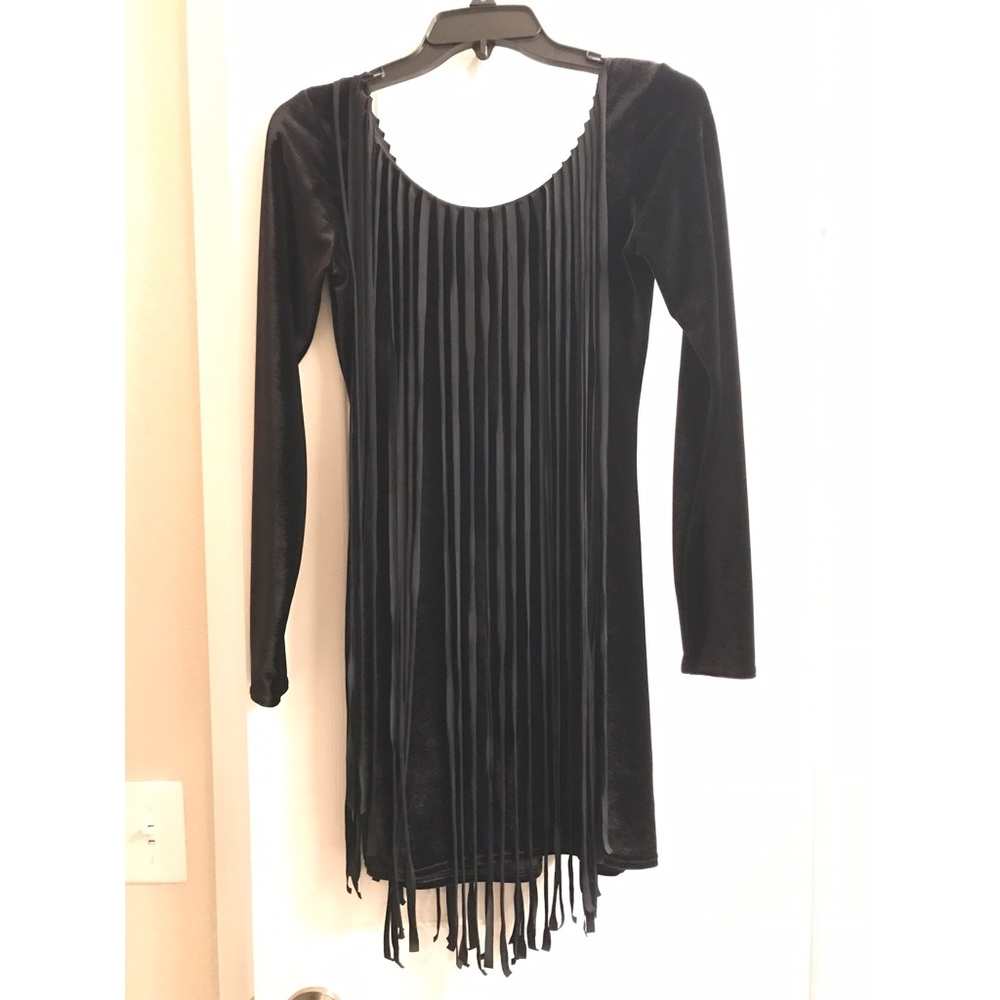 Wednesday long sleeve dress - Black milk